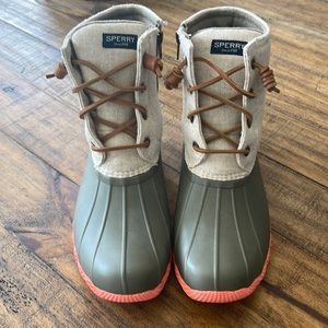 Sperry saltwater duck boots